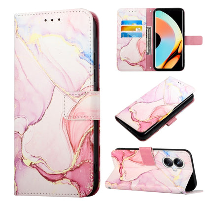 PT003 Marble Pattern Flip Leather Phone Case, For OPPO Find X6 Pro, For Realme 10 4G, For Realme 10 Pro 5G, For Realme 10 Pro+ 5G