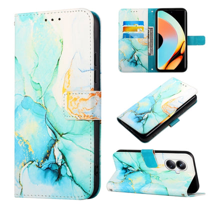 PT003 Marble Pattern Flip Leather Phone Case, For OPPO Find X6 Pro, For Realme 10 4G, For Realme 10 Pro 5G, For Realme 10 Pro+ 5G