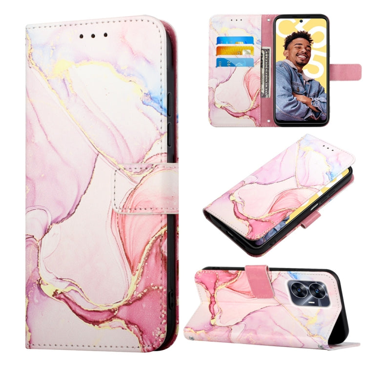 PT003 Marble Pattern Flip Leather Phone Case, For Realme C55, For Realme GT Neo 5 5G / GT3, For OPPO Reno8 T 5G / A1 Pro 5G Global, For Samsung Galaxy M14