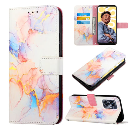 PT003 Marble Pattern Flip Leather Phone Case, For Realme C55, For Realme GT Neo 5 5G / GT3, For OPPO Reno8 T 5G / A1 Pro 5G Global, For Samsung Galaxy M14