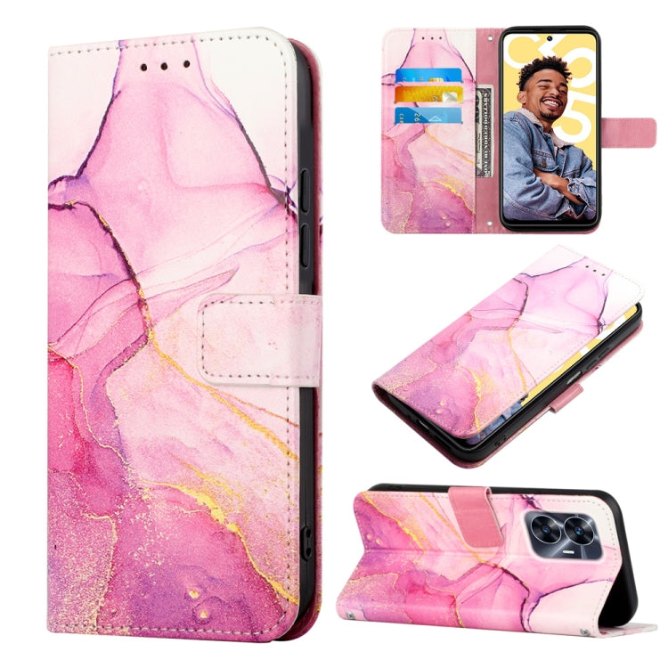PT003 Marble Pattern Flip Leather Phone Case, For Realme C55, For Realme GT Neo 5 5G / GT3, For OPPO Reno8 T 5G / A1 Pro 5G Global, For Samsung Galaxy M14