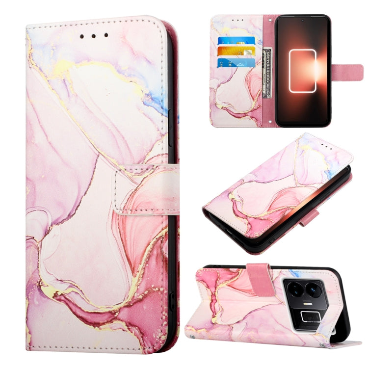 PT003 Marble Pattern Flip Leather Phone Case, For Realme C55, For Realme GT Neo 5 5G / GT3, For OPPO Reno8 T 5G / A1 Pro 5G Global, For Samsung Galaxy M14