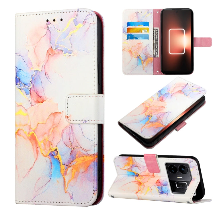 PT003 Marble Pattern Flip Leather Phone Case, For Realme C55, For Realme GT Neo 5 5G / GT3, For OPPO Reno8 T 5G / A1 Pro 5G Global, For Samsung Galaxy M14