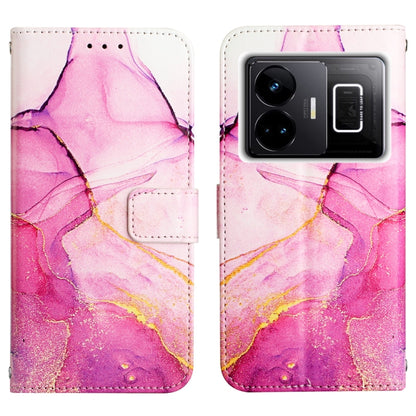PT003 Marble Pattern Flip Leather Phone Case, For Realme C55, For Realme GT Neo 5 5G / GT3, For OPPO Reno8 T 5G / A1 Pro 5G Global, For Samsung Galaxy M14