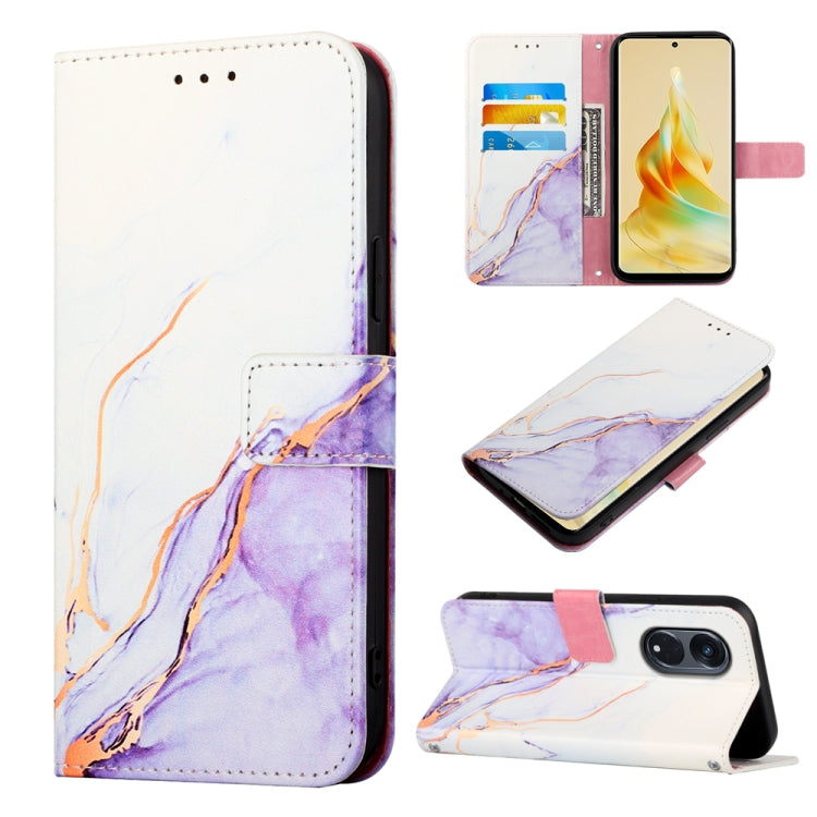 PT003 Marble Pattern Flip Leather Phone Case, For Realme C55, For Realme GT Neo 5 5G / GT3, For OPPO Reno8 T 5G / A1 Pro 5G Global, For Samsung Galaxy M14
