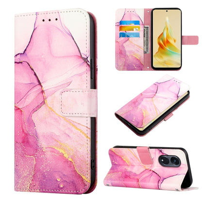 PT003 Marble Pattern Flip Leather Phone Case, For Realme C55, For Realme GT Neo 5 5G / GT3, For OPPO Reno8 T 5G / A1 Pro 5G Global, For Samsung Galaxy M14