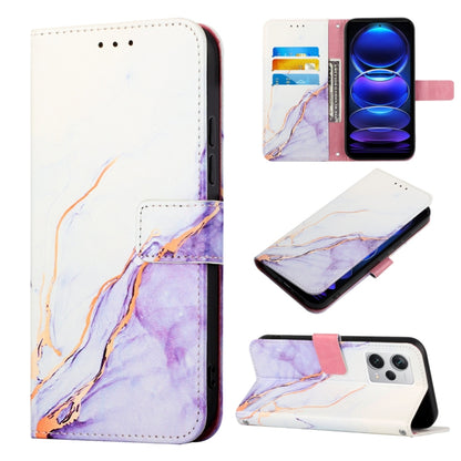 PT003 Marble Pattern Flip Leather Phone Case, For Xiaomi Redmi Note 12 4G Global, For Xiaomi Redmi Note 12 Pro+ 5G Global / Note 12 Explorer, For Xiaomi 13, For Xiaomi 13 Lite 5G