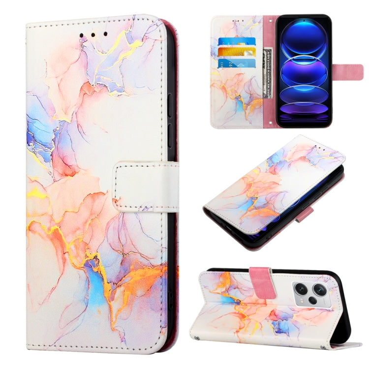 PT003 Marble Pattern Flip Leather Phone Case, For Xiaomi Redmi Note 12 4G Global, For Xiaomi Redmi Note 12 Pro+ 5G Global / Note 12 Explorer, For Xiaomi 13, For Xiaomi 13 Lite 5G