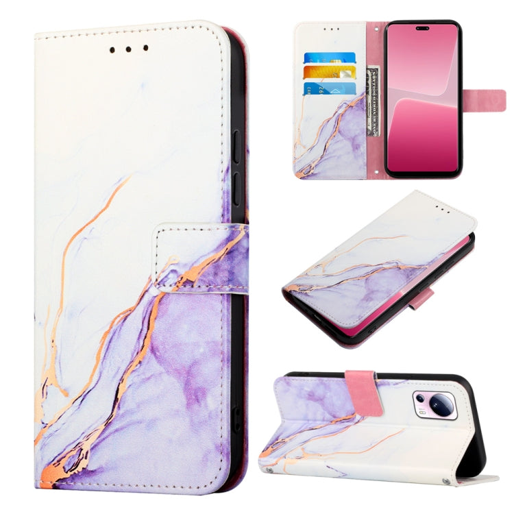 PT003 Marble Pattern Flip Leather Phone Case, For Xiaomi Redmi Note 12 4G Global, For Xiaomi Redmi Note 12 Pro+ 5G Global / Note 12 Explorer, For Xiaomi 13, For Xiaomi 13 Lite 5G
