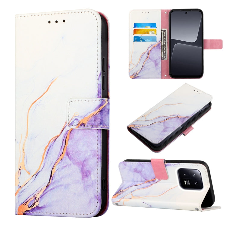 PT003 Marble Pattern Flip Leather Phone Case, For Xiaomi 13 Pro, For Xiaomi Poco X5 Pro 5G