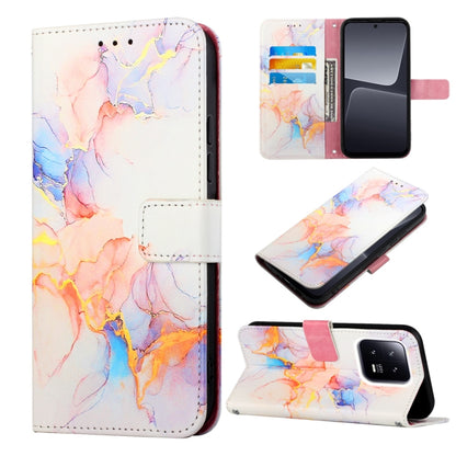 PT003 Marble Pattern Flip Leather Phone Case, For Xiaomi 13 Pro, For Xiaomi Poco X5 Pro 5G