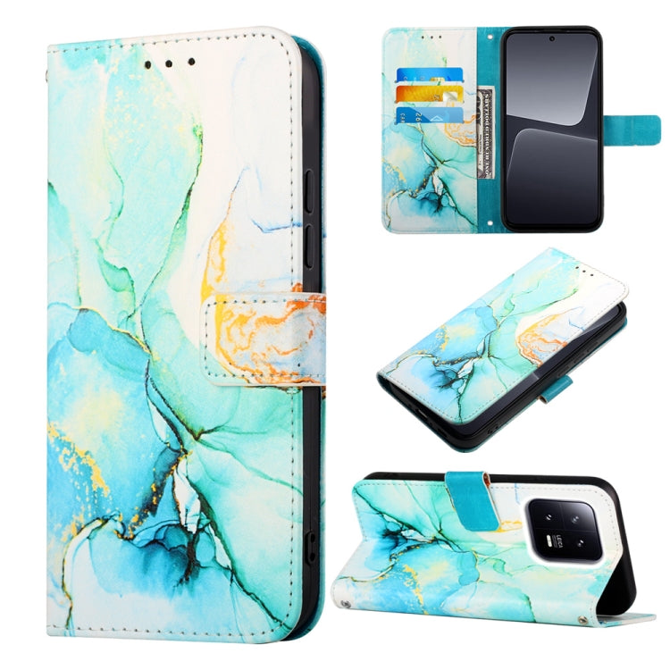 PT003 Marble Pattern Flip Leather Phone Case, For Xiaomi 13 Pro, For Xiaomi Poco X5 Pro 5G