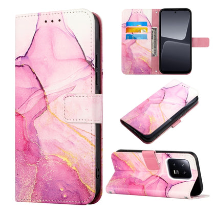 PT003 Marble Pattern Flip Leather Phone Case, For Xiaomi 13 Pro, For Xiaomi Poco X5 Pro 5G