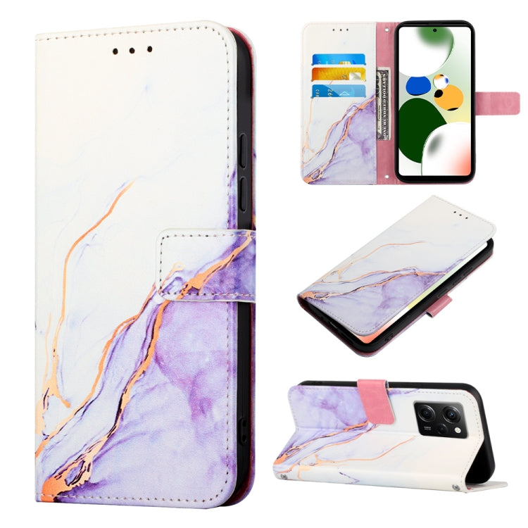 PT003 Marble Pattern Flip Leather Phone Case, For Xiaomi 13 Pro, For Xiaomi Poco X5 Pro 5G