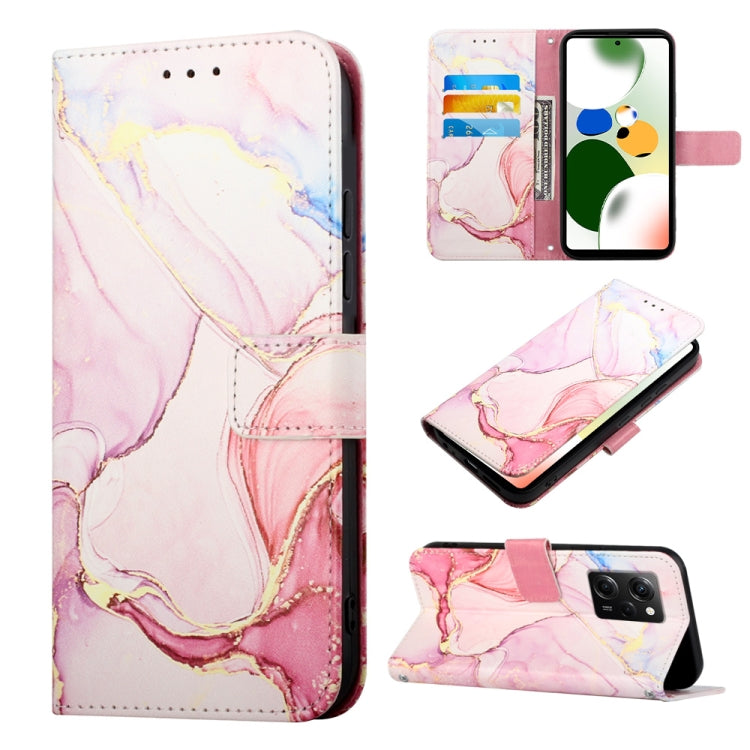 PT003 Marble Pattern Flip Leather Phone Case, For Xiaomi 13 Pro, For Xiaomi Poco X5 Pro 5G