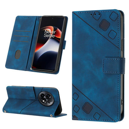 Skin-feel Embossed Leather Phone Case, For Honor Magic5 Pro, For Motorola Moto G Stylus 5G 2023, For OnePlus Ace 2 5G / 11R 5G, For OPPO Find X6
