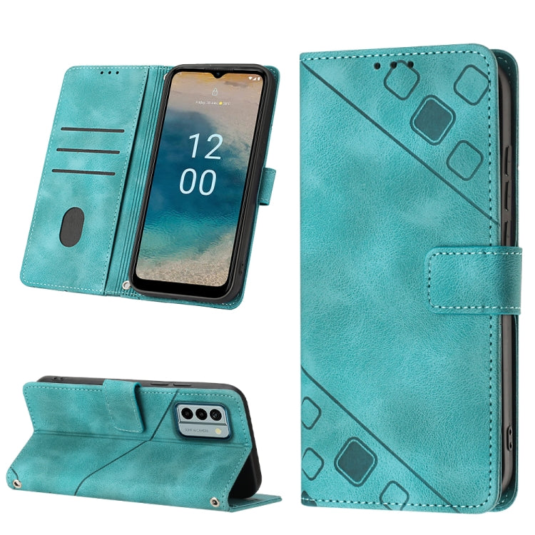 Skin-feel Embossed Leather Phone Case, For Nokia G22, For Xiaomi Poco C55 / Redmi 12C / 11A, For Xiaomi 13, For Xiaomi 13 Pro