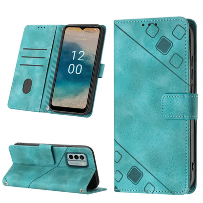 Skin-feel Embossed Leather Phone Case, For Nokia G22, For Xiaomi Poco C55 / Redmi 12C / 11A, For Xiaomi 13, For Xiaomi 13 Pro