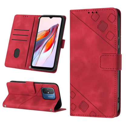 Skin-feel Embossed Leather Phone Case, For Nokia G22, For Xiaomi Poco C55 / Redmi 12C / 11A, For Xiaomi 13, For Xiaomi 13 Pro