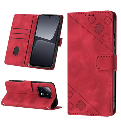 Skin-feel Embossed Leather Phone Case, For Nokia G22, For Xiaomi Poco C55 / Redmi 12C / 11A, For Xiaomi 13, For Xiaomi 13 Pro