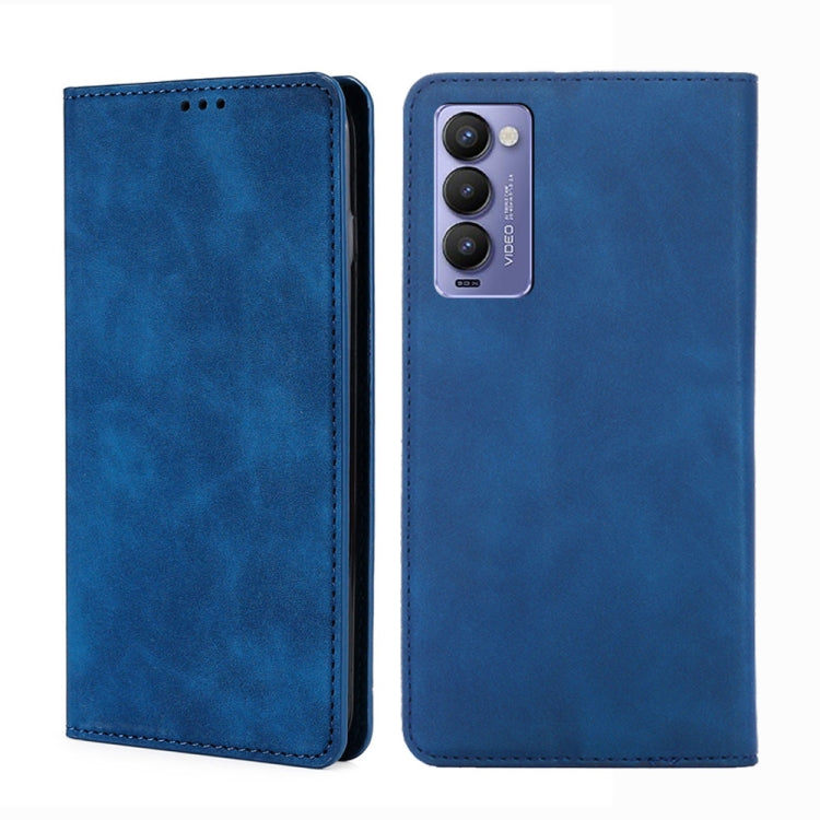 Skin Feel Magnetic Horizontal Flip Leather Phone Case, For Motorola Moto G Power 2023, For Tecno Camon 18 / 18 P, For Tecno Camon 19 Neo, For Tecno Camon 19 / Camon 19 Pro