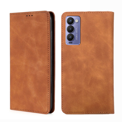 Skin Feel Magnetic Horizontal Flip Leather Phone Case, For Motorola Moto G Power 2023, For Tecno Camon 18 / 18 P, For Tecno Camon 19 Neo, For Tecno Camon 19 / Camon 19 Pro