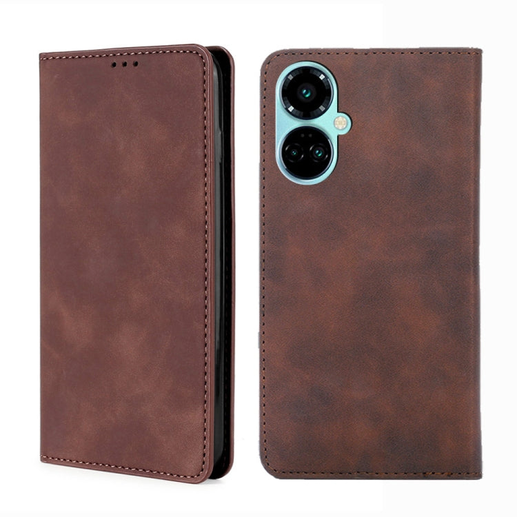 Skin Feel Magnetic Horizontal Flip Leather Phone Case, For Motorola Moto G Power 2023, For Tecno Camon 18 / 18 P, For Tecno Camon 19 Neo, For Tecno Camon 19 / Camon 19 Pro