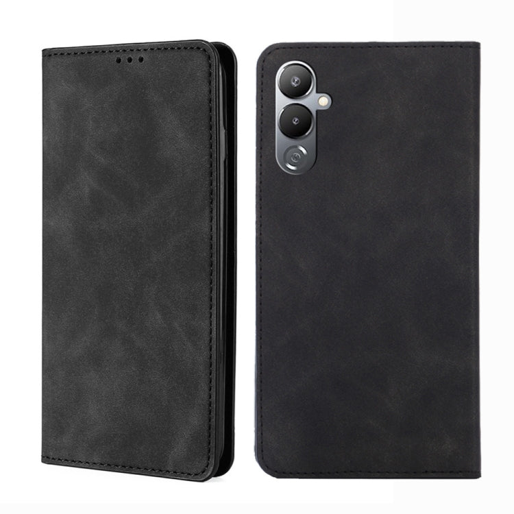 Skin Feel Magnetic Horizontal Flip Leather Phone Case, For Tecno Pop 6 Pro, For Tecno Pova 4, For Tecno Pova 4 Pro, For Huawei P60 / P60 Pro