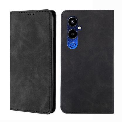 Skin Feel Magnetic Horizontal Flip Leather Phone Case, For Tecno Pop 6 Pro, For Tecno Pova 4, For Tecno Pova 4 Pro, For Huawei P60 / P60 Pro