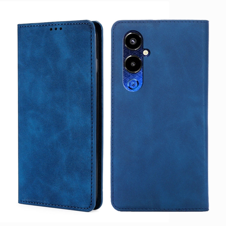 Skin Feel Magnetic Horizontal Flip Leather Phone Case, For Tecno Pop 6 Pro, For Tecno Pova 4, For Tecno Pova 4 Pro, For Huawei P60 / P60 Pro