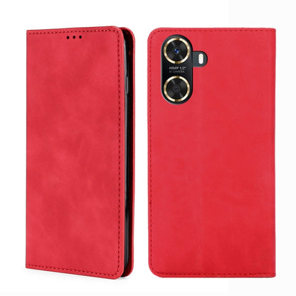 Skin Feel Magnetic Horizontal Flip Leather Phone Case, For Huawei Enjoy 60, For Nokia G22, For OnePlus Ace 2V 5G
