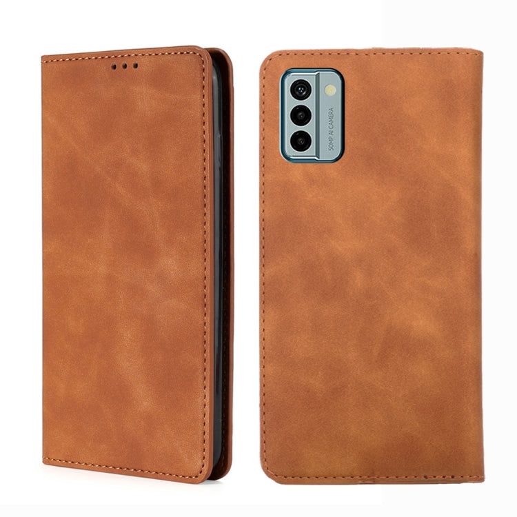 Skin Feel Magnetic Horizontal Flip Leather Phone Case, For Huawei Enjoy 60, For Nokia G22, For OnePlus Ace 2V 5G