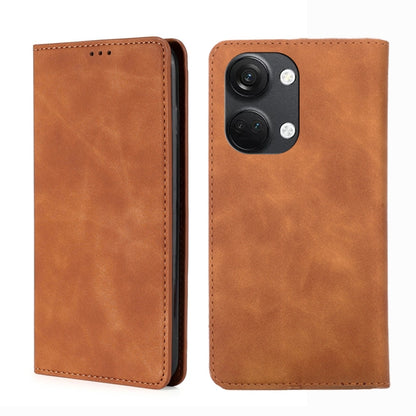 Skin Feel Magnetic Horizontal Flip Leather Phone Case, For Huawei Enjoy 60, For Nokia G22, For OnePlus Ace 2V 5G