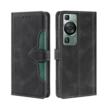 Skin Feel Magnetic Buckle Leather Phone Case, For Huawei P60 / P60 Pro, For Huawei Enjoy 60, For OPPO Find X6 5G, For OPPO Find X6 Pro 5G, For Realme C55 4G, For Realme GT Neo 5 / GT3