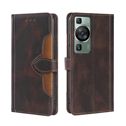 Skin Feel Magnetic Buckle Leather Phone Case, For Huawei P60 / P60 Pro, For Huawei Enjoy 60, For OPPO Find X6 5G, For OPPO Find X6 Pro 5G, For Realme C55 4G, For Realme GT Neo 5 / GT3