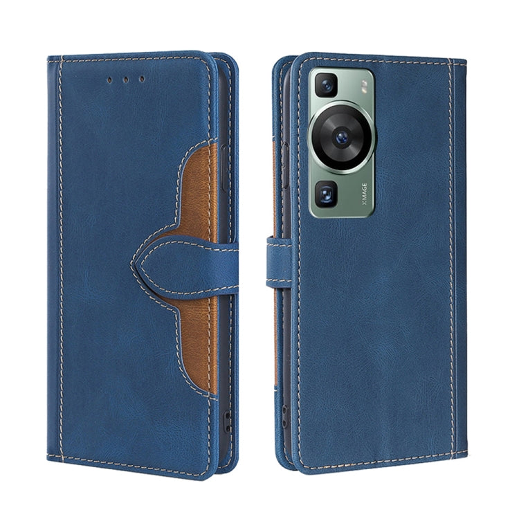 Skin Feel Magnetic Buckle Leather Phone Case, For Huawei P60 / P60 Pro, For Huawei Enjoy 60, For OPPO Find X6 5G, For OPPO Find X6 Pro 5G, For Realme C55 4G, For Realme GT Neo 5 / GT3