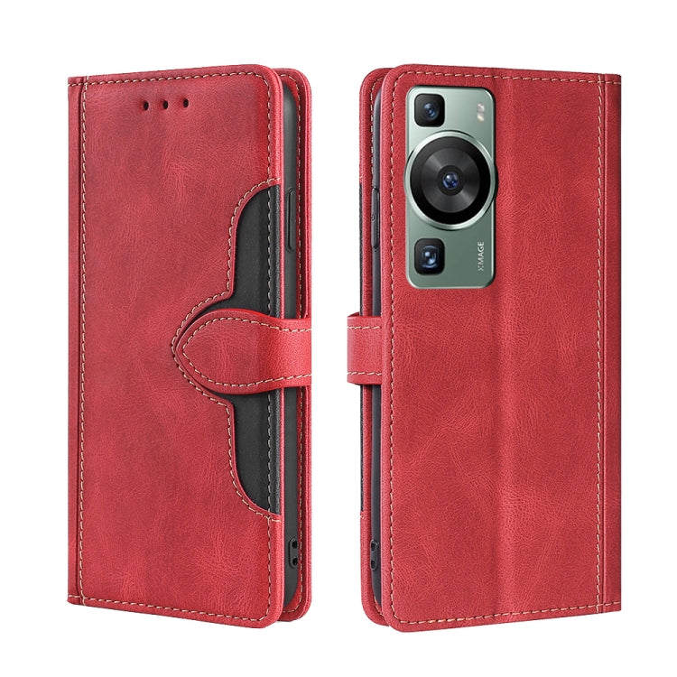 Skin Feel Magnetic Buckle Leather Phone Case, For Huawei P60 / P60 Pro, For Huawei Enjoy 60, For OPPO Find X6 5G, For OPPO Find X6 Pro 5G, For Realme C55 4G, For Realme GT Neo 5 / GT3