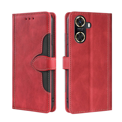 Skin Feel Magnetic Buckle Leather Phone Case, For Huawei P60 / P60 Pro, For Huawei Enjoy 60, For OPPO Find X6 5G, For OPPO Find X6 Pro 5G, For Realme C55 4G, For Realme GT Neo 5 / GT3