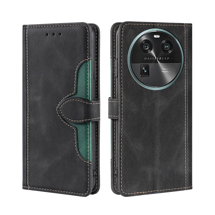 Skin Feel Magnetic Buckle Leather Phone Case, For Huawei P60 / P60 Pro, For Huawei Enjoy 60, For OPPO Find X6 5G, For OPPO Find X6 Pro 5G, For Realme C55 4G, For Realme GT Neo 5 / GT3