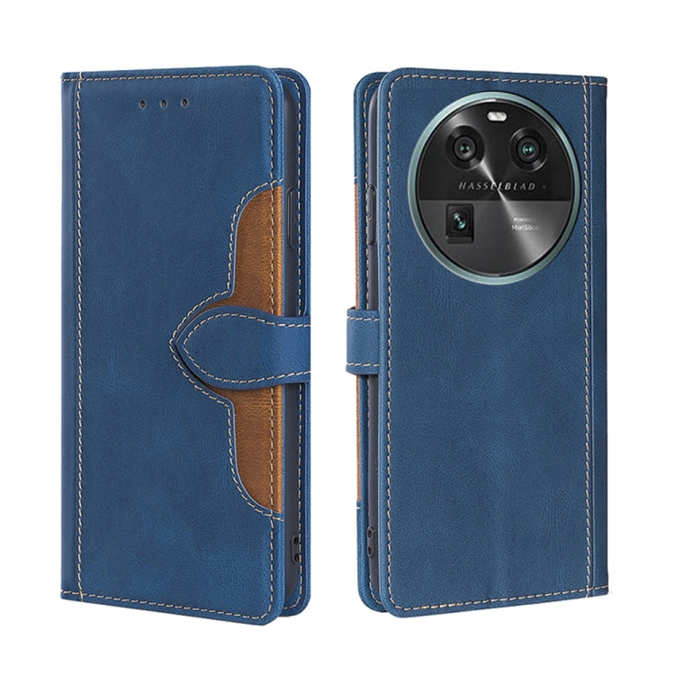 Skin Feel Magnetic Buckle Leather Phone Case, For Huawei P60 / P60 Pro, For Huawei Enjoy 60, For OPPO Find X6 5G, For OPPO Find X6 Pro 5G, For Realme C55 4G, For Realme GT Neo 5 / GT3