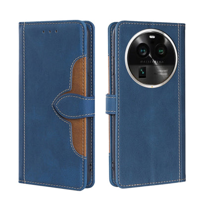 Skin Feel Magnetic Buckle Leather Phone Case, For Huawei P60 / P60 Pro, For Huawei Enjoy 60, For OPPO Find X6 5G, For OPPO Find X6 Pro 5G, For Realme C55 4G, For Realme GT Neo 5 / GT3