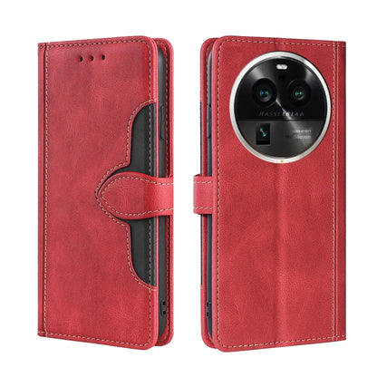 Skin Feel Magnetic Buckle Leather Phone Case, For Huawei P60 / P60 Pro, For Huawei Enjoy 60, For OPPO Find X6 5G, For OPPO Find X6 Pro 5G, For Realme C55 4G, For Realme GT Neo 5 / GT3