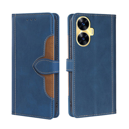 Skin Feel Magnetic Buckle Leather Phone Case, For Huawei P60 / P60 Pro, For Huawei Enjoy 60, For OPPO Find X6 5G, For OPPO Find X6 Pro 5G, For Realme C55 4G, For Realme GT Neo 5 / GT3