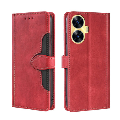 Skin Feel Magnetic Buckle Leather Phone Case, For Huawei P60 / P60 Pro, For Huawei Enjoy 60, For OPPO Find X6 5G, For OPPO Find X6 Pro 5G, For Realme C55 4G, For Realme GT Neo 5 / GT3