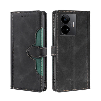 Skin Feel Magnetic Buckle Leather Phone Case, For Huawei P60 / P60 Pro, For Huawei Enjoy 60, For OPPO Find X6 5G, For OPPO Find X6 Pro 5G, For Realme C55 4G, For Realme GT Neo 5 / GT3