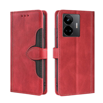 Skin Feel Magnetic Buckle Leather Phone Case, For Huawei P60 / P60 Pro, For Huawei Enjoy 60, For OPPO Find X6 5G, For OPPO Find X6 Pro 5G, For Realme C55 4G, For Realme GT Neo 5 / GT3