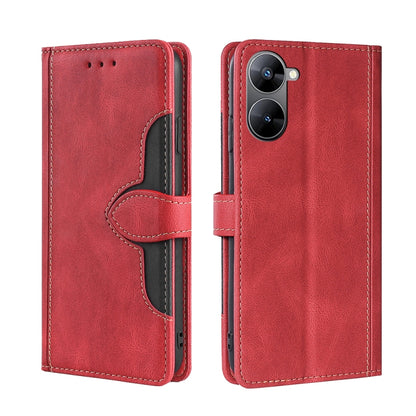 Skin Feel Magnetic Buckle Leather Phone Case, For Realme V30 5G / V30T, For vivo S16e, For vivo Y100 5G, For Xiaomi Redmi Note 12 4G Global, For OnePlus Ace 2V 5G, For Nokia G22