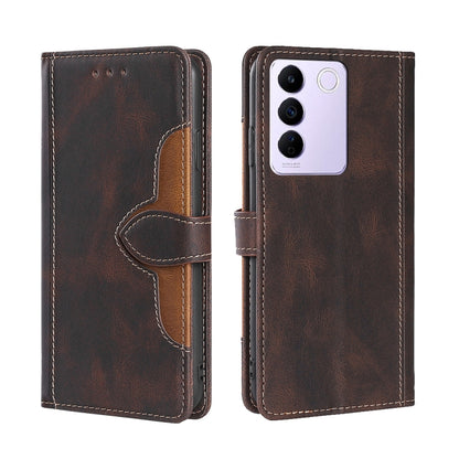 Skin Feel Magnetic Buckle Leather Phone Case, For Realme V30 5G / V30T, For vivo S16e, For vivo Y100 5G, For Xiaomi Redmi Note 12 4G Global, For OnePlus Ace 2V 5G, For Nokia G22