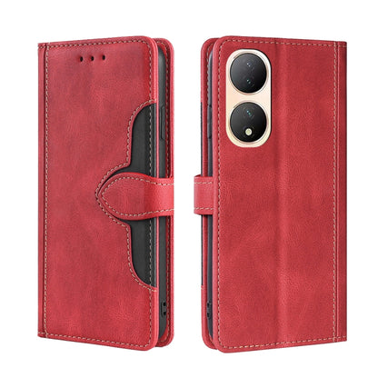 Skin Feel Magnetic Buckle Leather Phone Case, For Realme V30 5G / V30T, For vivo S16e, For vivo Y100 5G, For Xiaomi Redmi Note 12 4G Global, For OnePlus Ace 2V 5G, For Nokia G22