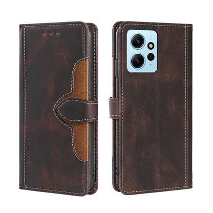 Skin Feel Magnetic Buckle Leather Phone Case, For Realme V30 5G / V30T, For vivo S16e, For vivo Y100 5G, For Xiaomi Redmi Note 12 4G Global, For OnePlus Ace 2V 5G, For Nokia G22